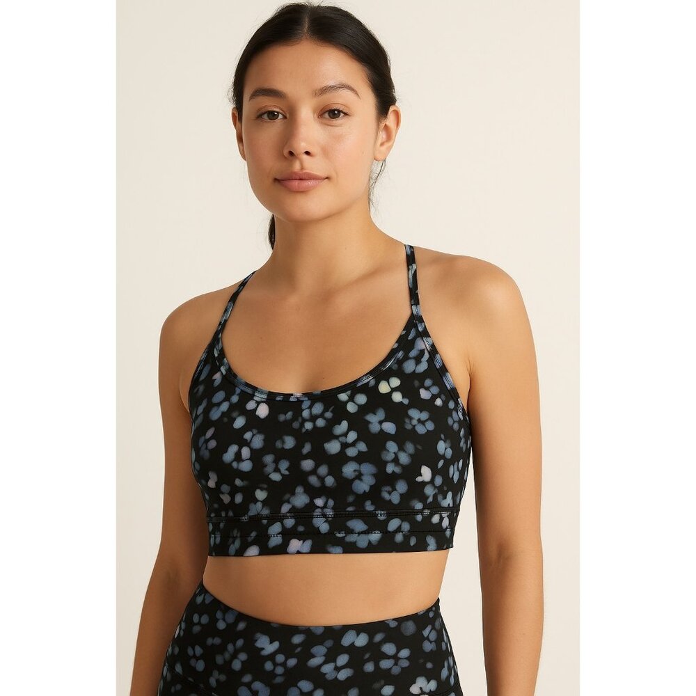 Gaiam Sports Bra Floral Yoga Workout Size XL